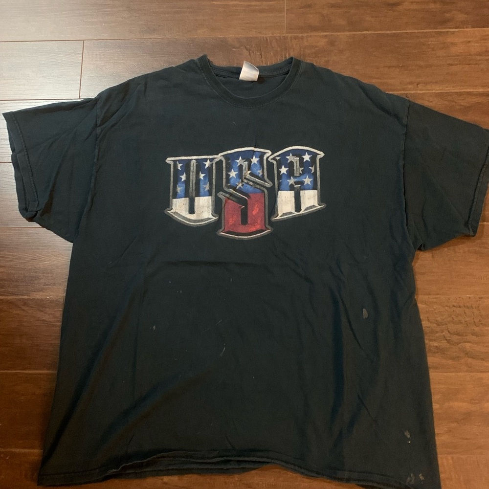 Black USA Graphic T-Shirt size xx-large